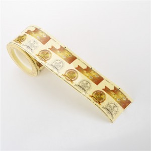 Etiqueta de la etiqueta del producto