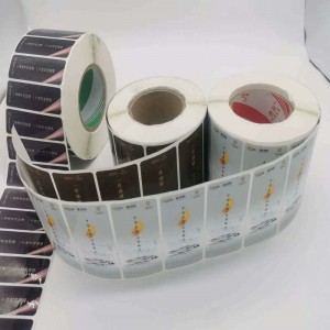 Personalizar la descripción del producto etiquetas de pegatinas