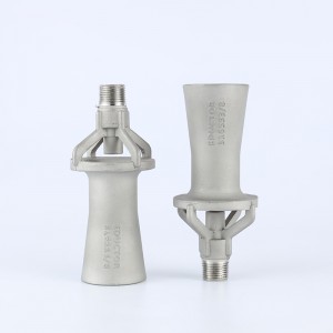 Tanque de acero inoxidable Venturi Mezcla Boquilla eductora Venturi Vapor Calentador Boquilla de mezcla