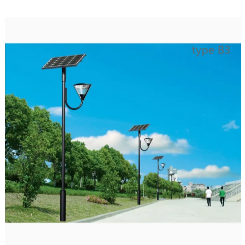 Luces de jardín de jardín led solar series tipo B