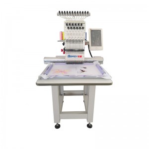 Máquina de bordado computarizada de una sola cabeza