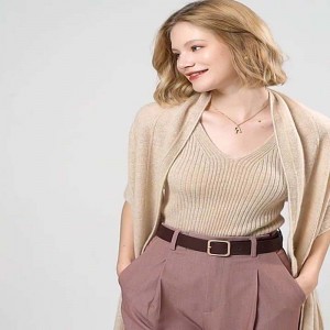 Mengolia de cachemir mongol bufanda de punto