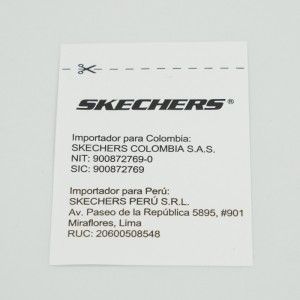 Etiqueta tejida ropa de lavado de agua, impresión de pantalla de seda, etiqueta tejida