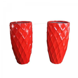 Maceta de fibra de vidrio FLEFERE FLEFERE FLEFERS FRP personalizadas