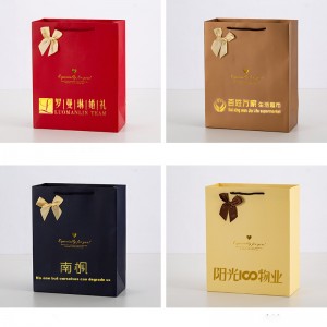 Bolsa de regalo de alta gama personalizada