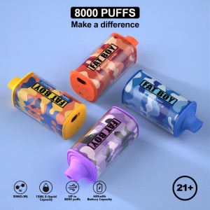 Todas las variantes de disponibles para el extranjero Vaca Pod Asvape Fabor Pod pueden pavimentar vape 8000 vape desechable