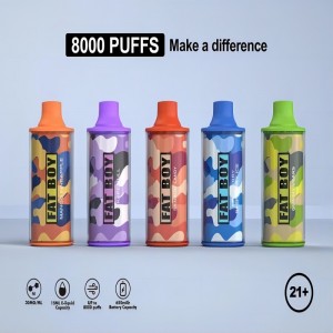 Todas las variantes de disponibles para el extranjero Vaca Pod Asvape Fabor Pod pueden pavimentar vape 8000 vape desechable