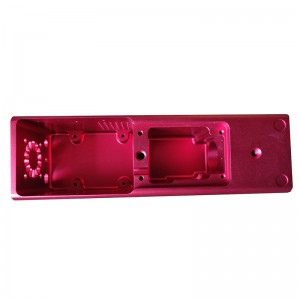 Carcasa de aluminio fresado CNC