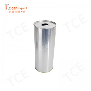 Nuevo estilo Máquina cilíndrica de aceite lubricante de lata puede lata de estaño de metal de 0.28 mm para aceite del motor