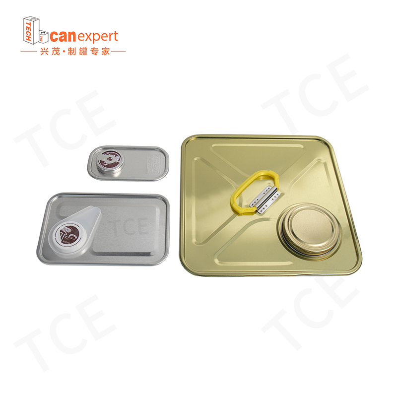 TCE- Factory Hot Sale 1 Laccesorios de latas cuadradas de lata de lata de 0.23 mm accesorios