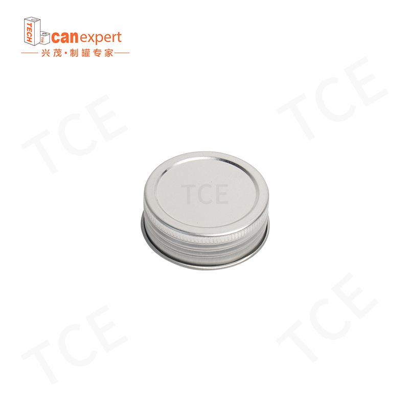 TCE- Factory Direct Metal puede tornillo de la boca 42 mm de diámetro 0.25 mm de espesor Tapa de tornillo