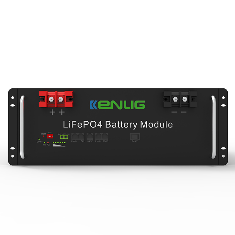 51.2V 100/150/200AH LIFEPO4 Sistema de almacenamiento de energía de batería de iones de litio en sistemas de energía solar