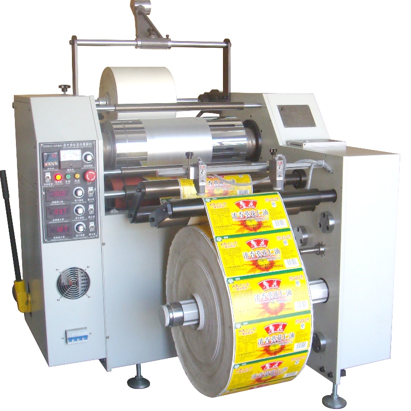 XHM500A-J ROLL A ROLLO Máquina laminada de calefacción de etiqueta (corrección)