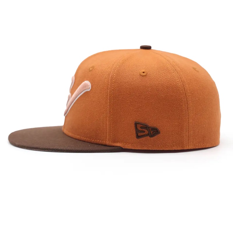 OEM/ODM 6 Panel Bordado personalizado Logotipo de gorras Sombreros ajustados