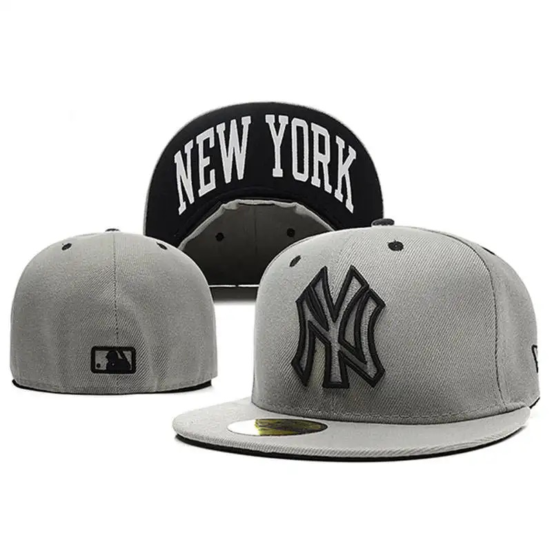 2023 Fashion Custom 6 Panel Flat Brim Borded Logo Borded Logotipo Hombres de béisbol deportivos al aire libre Sombreros de béisbol para mayoristas
