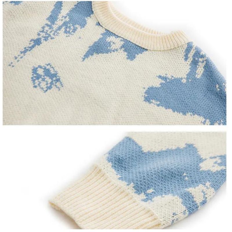 Jacquard Patrón Jacquard Lana Tornillo de lana Cuello Menéter