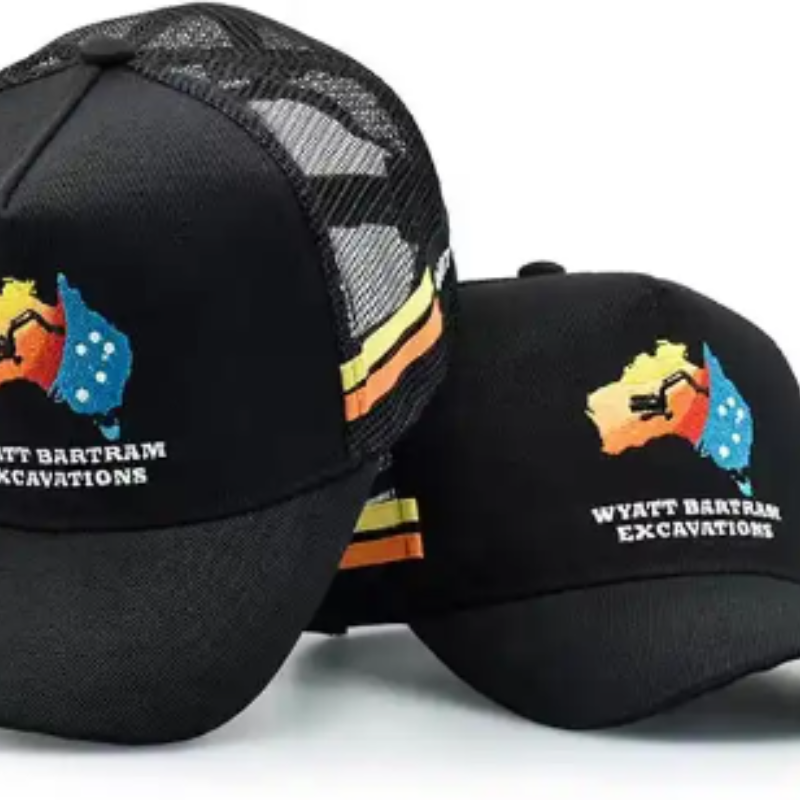2023 Personalizar sombreros de camionero de hombres Mesh Snapback Trucker Hats Borded Sports Sports Mens Trucker Hats Sports Caps