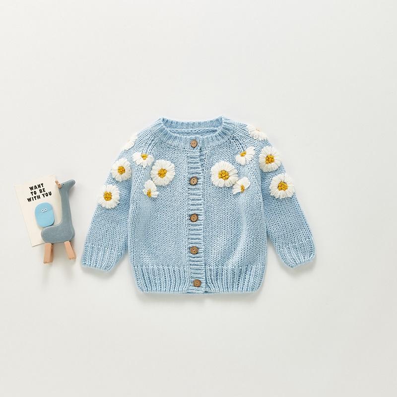 Spring Kids Baby Baby Girl Cardigan Ropa de abrigo