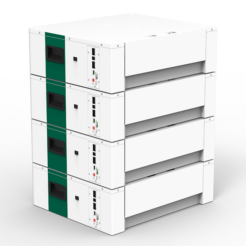 51.2V 100AH ​​/200AH Batería de almacenamiento de energía Batería apilable Batterías recargables de iones para Houseold