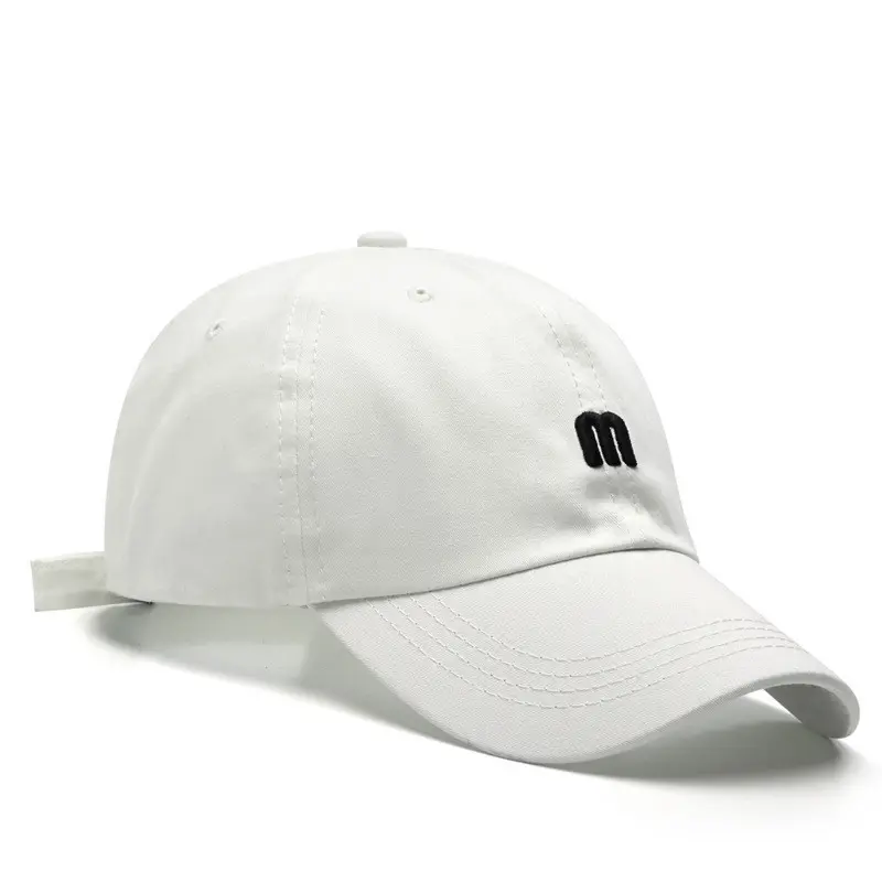 Caps de alta calidad sombrero bordado 6 paneles Caps de béisbol personalizados Hombo de papá bordado