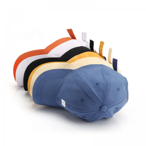 Caps de alta calidad sombrero bordado 6 paneles Caps de béisbol personalizados Hombo de papá bordado