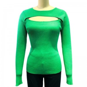 Casco de color sólido de gran tamaño Cuella de suéter sexy Sweater Mujeres Mujeres Girlas Pechero de manga larga Supremados de mujeres