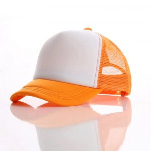 Snapback ajustable al por mayor Snapback Unisex Youth UNISEX MESH CAP CULLA CURVA CURVA POLY-FOAM CAMILER CAMIONERO PARA NIÑOS