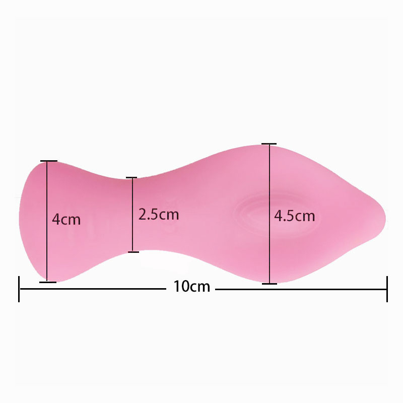 Varita vibrador de lanza vibratoria de juguete para adultos (lengua rosa)
