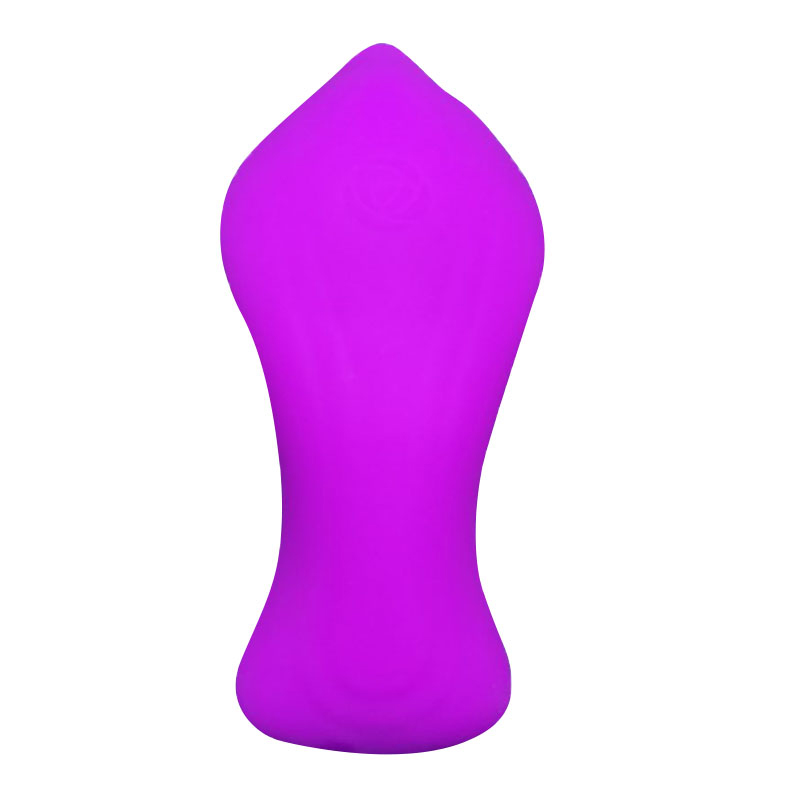Varita de vibración vibratoria de juguete sexual para adultos (lengua morada)