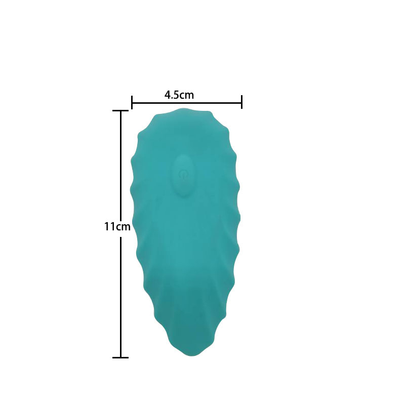 Varita vibrador de lanza vibratoria de juguete para adultos (Coccinella verde septempuntata)