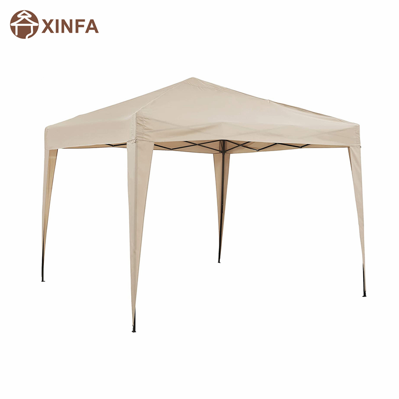 Crosley Furniture Hampton Plegable al aire libre Gazebo, 10 \\ 'x 10 \\' - Tan