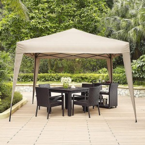Crosley Furniture Hampton Plegable al aire libre Gazebo, 10 \\\\ \'x 10 \\\\\' - Tan