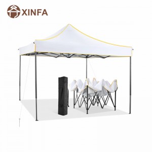10x 10 carpa emergente carpa comercial Instant Gazebo Gazebo Tienda de dosel impermeable para fiestas acampando blanco
