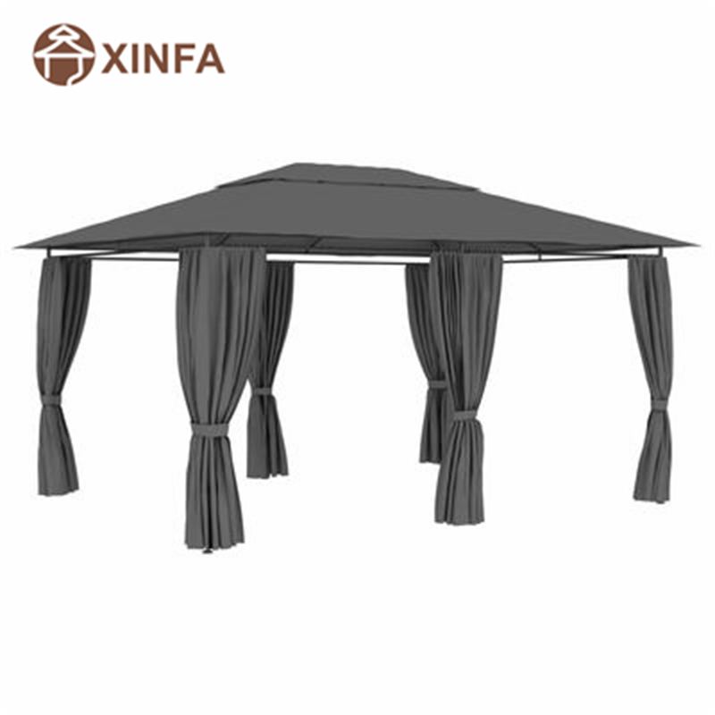 Aluminubracket Backyard Pop Up Bbq Pergolas y Gazebos al aire libre con cortinas