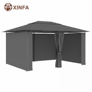 Aluminubracket Backyard Pop Up Bbq Pergolas y Gazebos al aire libre con cortinas