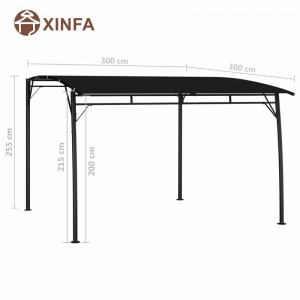 Camping Barbecue Outdoor Metal Grills BBQ Use la actividad de la fiesta fuera del cenador