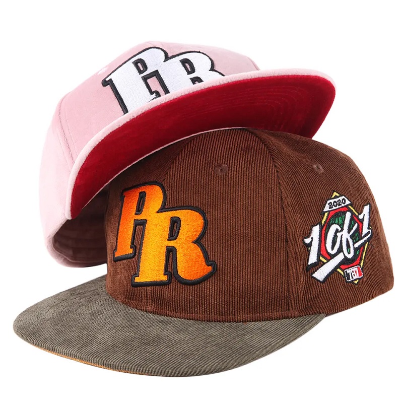 Bordado 3D personalizado Cap con la gorra de béisbol Snapback de alta calidad Hip Hop Capacita ajustada