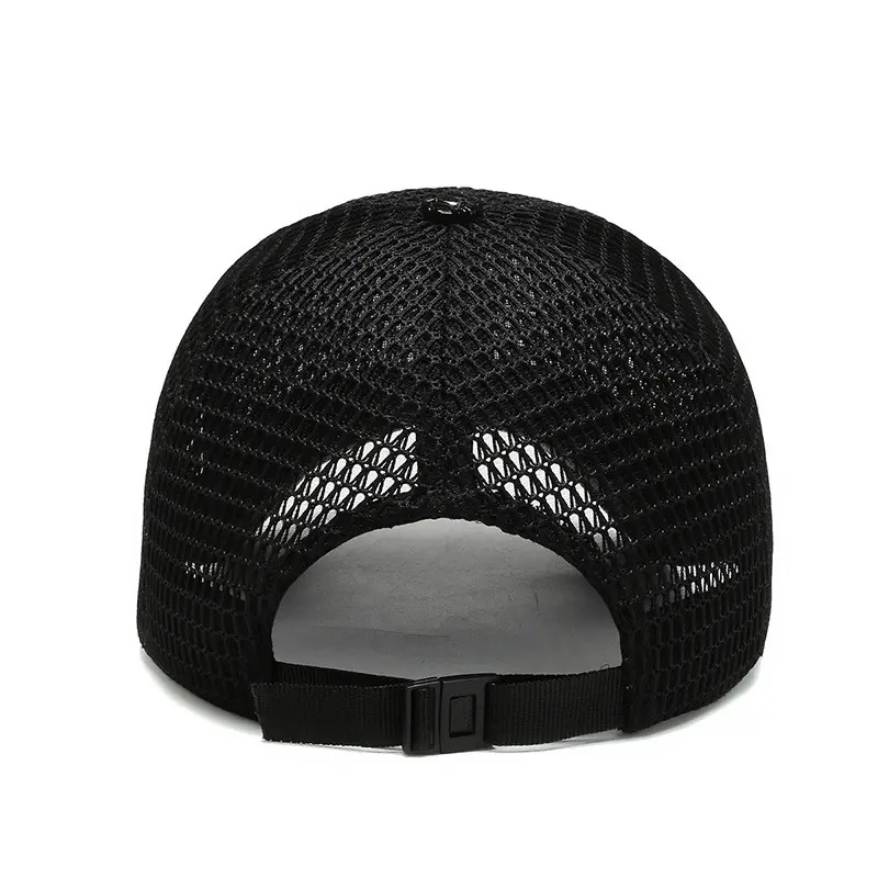 Malla de verano maldita forma de béisbol coreana coreana masculina ocio al aire libre protector solar sombrero de red