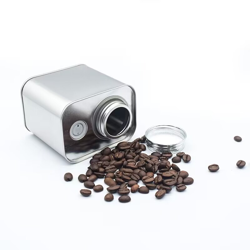 La lata de hojalata personalizada CAN Fabricante imprime la caja de regalo de té de té de café de té