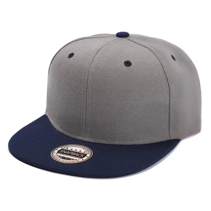 Capa ajustada de bordado Snapback Snapback Baseball Camuflaje Camuflaje Color de contraste