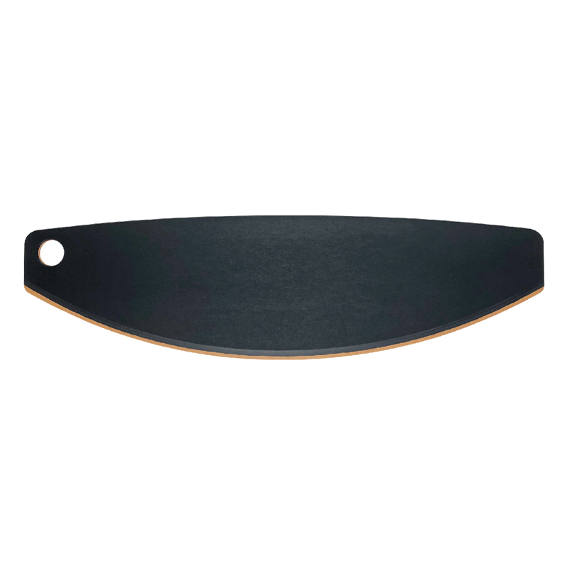 Pizzanegra rocker comida fibra segura fibra de madera personalizada pizza cortadora de pizza cortador de pizza