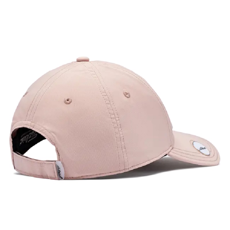 Jugadores de mujeres Rendimiento Golf Golf Golf Logotipo de TPU 6 Panel Capas de golf Estructuradas Capas de béisbol Bill Rose Golf Hats Mujeres