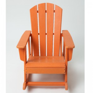 Mecedora adirondack con color amarillo