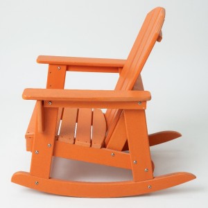 Mecedora adirondack con color amarillo