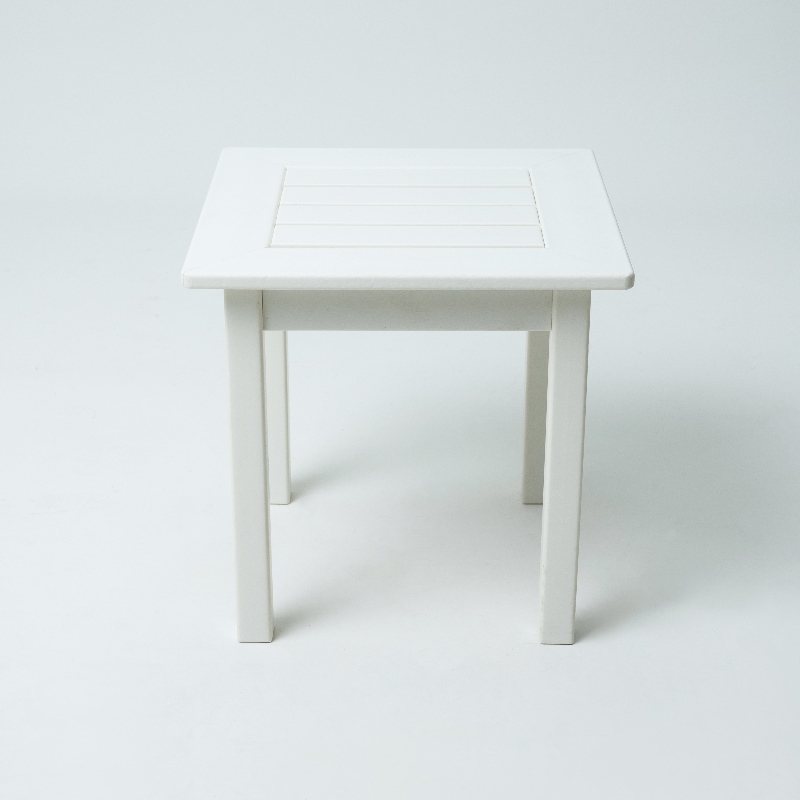 Mesa lateral de Adirondack con color con Withe