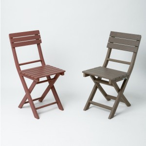 Silla adirondack plegable al aire libre con color diferente