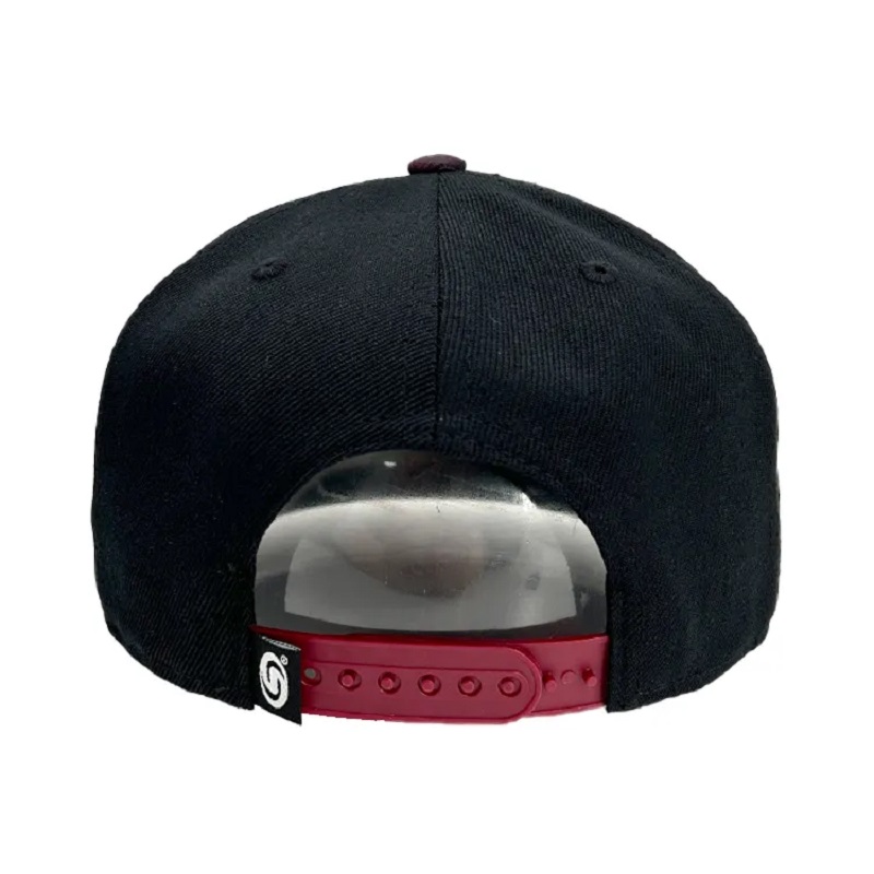sublimación impresión de moda de 6 paneles Tapa de snapback con tela de poliéster de alta calidad