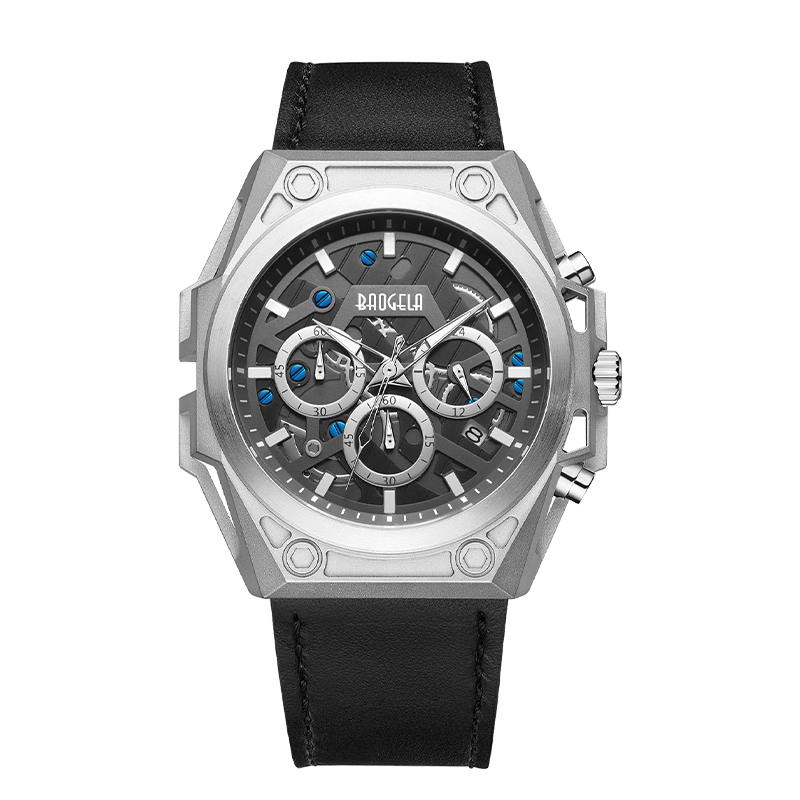 Relojes de acero inoxidable de lujo Baogela Hombres de marca Luxury Sport Strap Strap Wutwatch impermeabilizante Reloj de cuarzo 22605