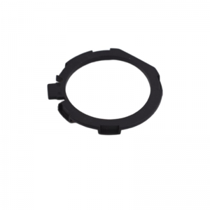 Elemento de cubierta de goma automotriznegro