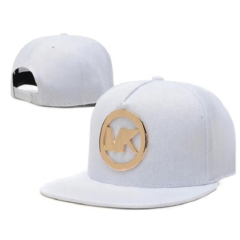 Logotipo de metal de oro personalizado al por mayor Snapback Hats